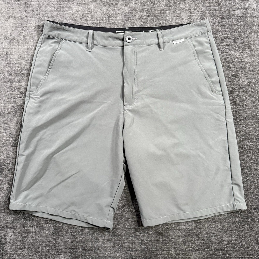 Fly Racing Freelance‎ Men's Chino Shorts Size 36 Gray Stretch Polyester MTB